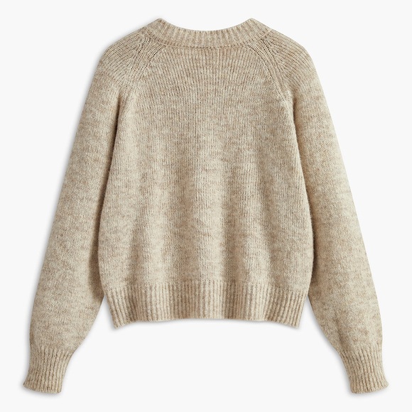 Elegant Heart-Button Cardigan M MC3-1 - Picture 3 of 4